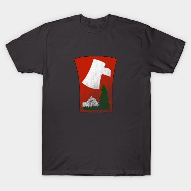 70th Infantry WWII T-Shirt by boscotjones